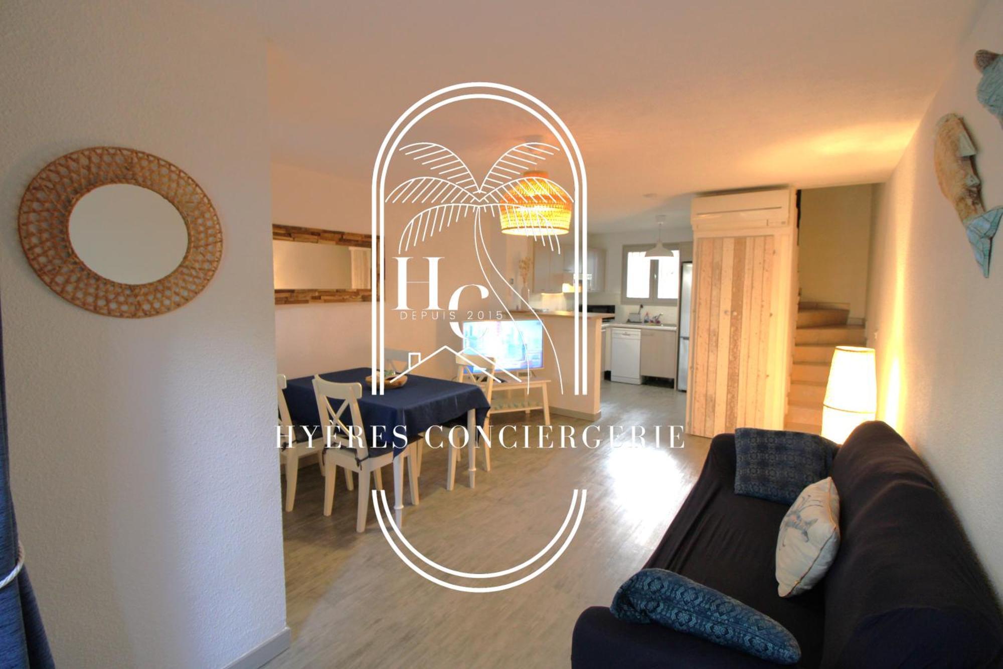 Triplex Le Port D'Hyeres-400M-Clim Wifi Parking By Hc Apartment Exterior photo